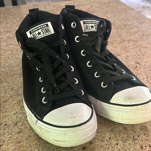 Converse Men’s Black High-Top Sneakers